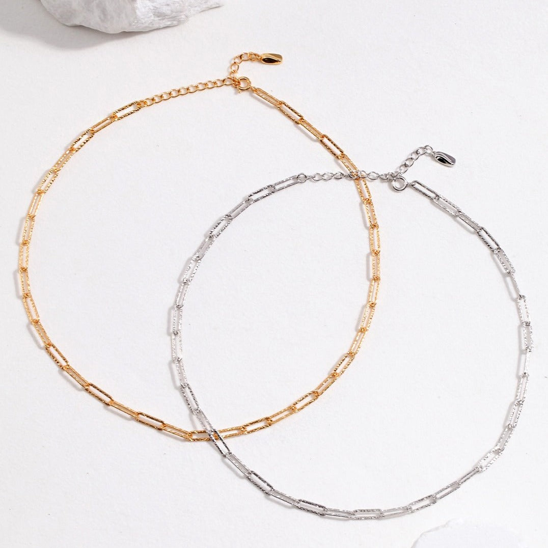 Seymours & Co. Paperclip Link Chain Necklace