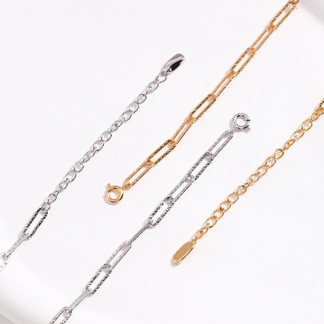 Seymours & Co. Paperclip Link Chain Necklace