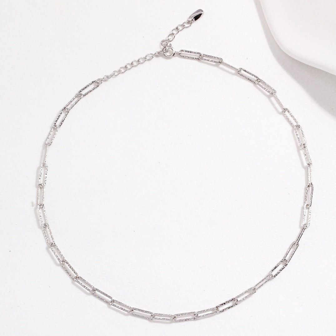 Seymours & Co. Paperclip Link Chain Necklace